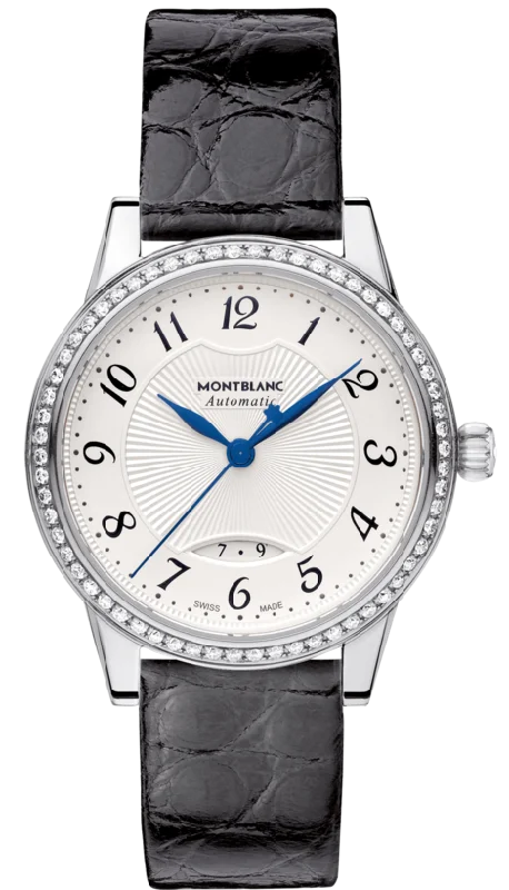 women's mechanical watches with glow-in-the-dark design -Montblanc Watch Boheme Automatic Date
