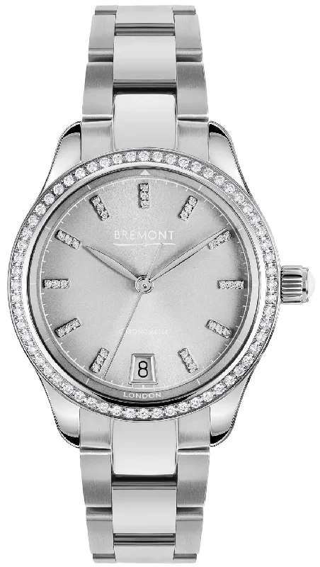 women's mechanical watches with magnetic-resistant design -Bremont Lady K Frost Bracelet women's mechanical watches with magnetic-resistant design -Bremont Lady K Frost Bracelet