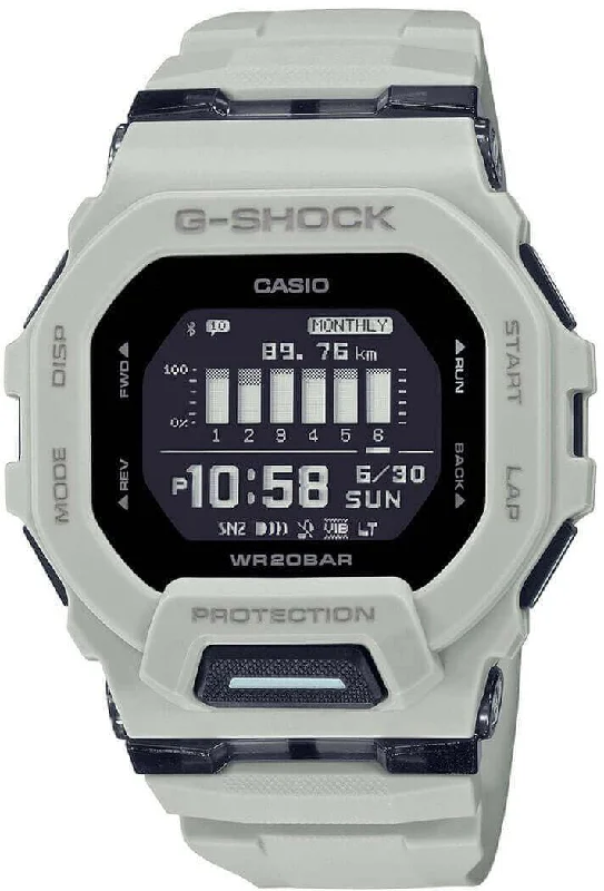 Smart Watches for Mens Distance Tracking-G-Shock GBD-200 G-Squad Mens