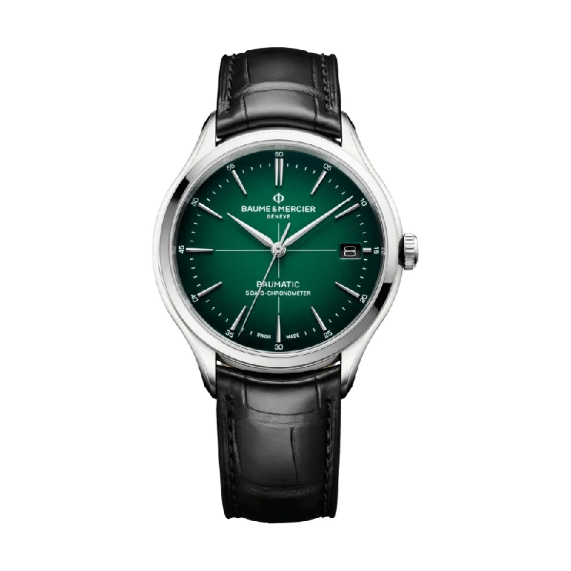 unisex-dresswatch options-Clifton 10592 Baumatic COSC Certified, 40mm