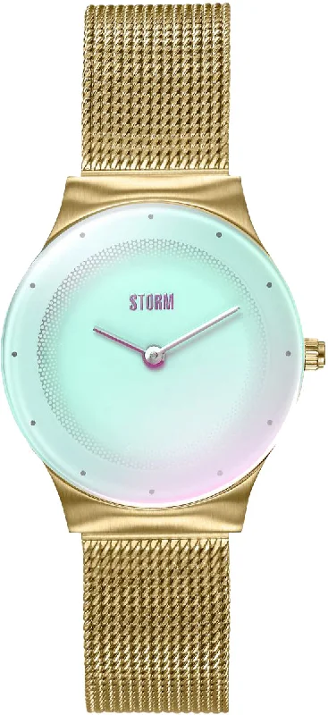 women's Storm double-domed watches -Storm Watch Mini Terelo Gold Ice