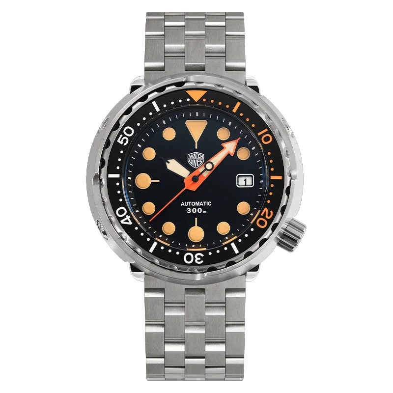 men's dive watches with tourbillon style -★EU-Pre-Owned★Watchdives WD Tuna Automatic Dive Watch