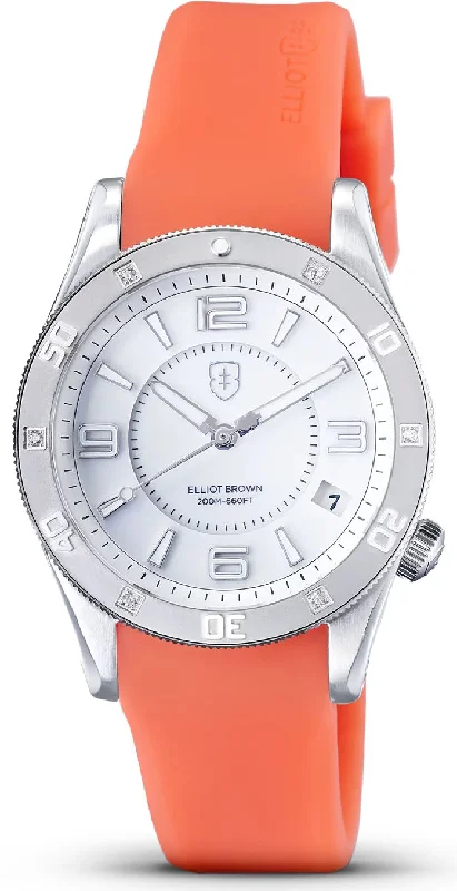 women's mechanical watches with BGW9 SuperLuminova display function -Elliot Brown Bloxworth Hali Bloxworth Hali White D