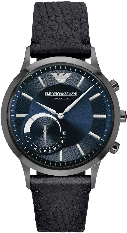 Mens Smart Watches Affordable-Emporio Armani Watch Renato Mens