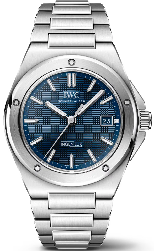 men's mechanical watches with Swiss SuperLuminova design -IWC Ingenieur Automatic 40 men's mechanical watches with Swiss SuperLuminova design -IWC Ingenieur Automatic 40