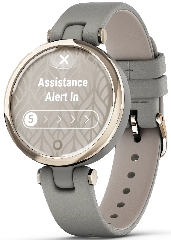 women's mechanical watches with C3 SuperLuminova design -Garmin Watch Lily Cream Gold Case And Italian Leather Band D women's mechanical watches with C3 SuperLuminova design -Garmin Watch Lily Cream Gold Case And Italian Leather Band D