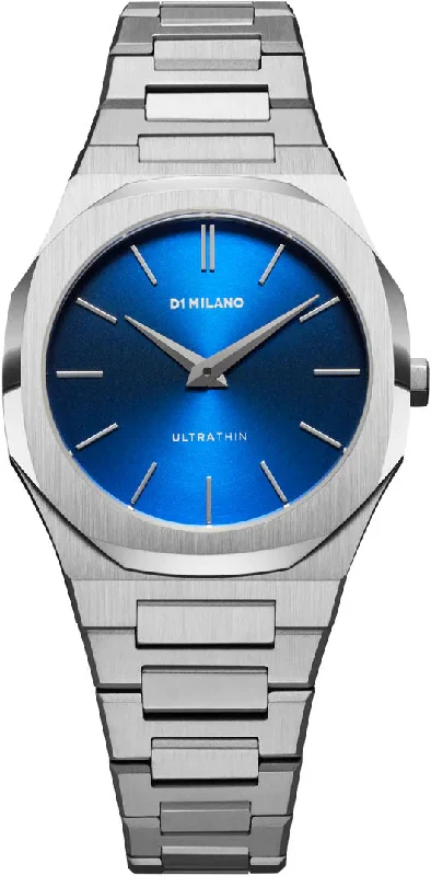 women's mechanical watches with anti-reflective design -D1 Milano Ultra Thin Geomini