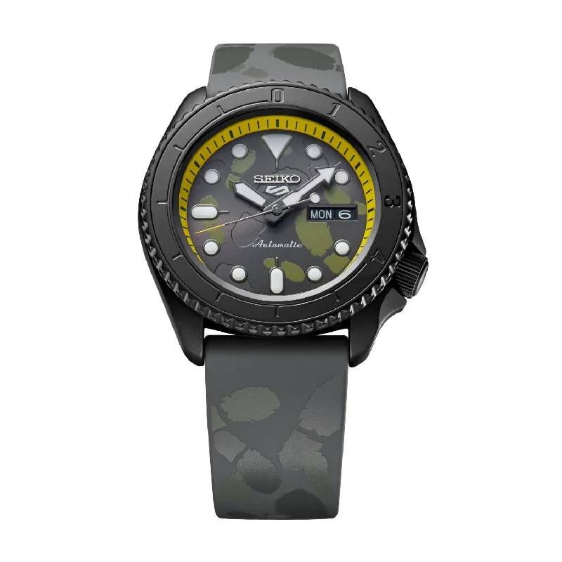 men's Seiko with fabric straps -SEIKO 5 SPORTS SRPH69K1 LIMITED EDITION ONE PIECE - SANJI men's Seiko with fabric straps -SEIKO 5 SPORTS SRPH69K1 LIMITED EDITION ONE PIECE - SANJI
