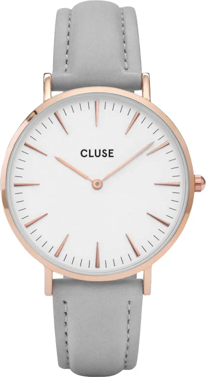 women's mechanical watches with vibration alert display -Cluse La Boheme Ladies