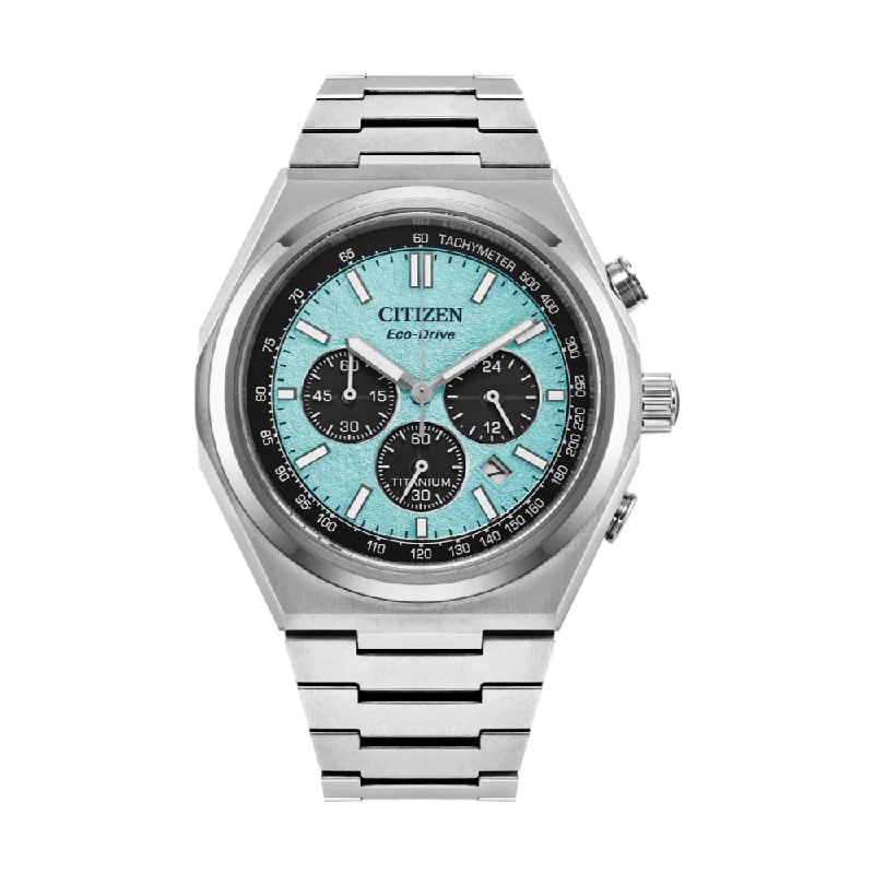 value-automatic dress-Forza Chrono Super Titanium Blue Dial