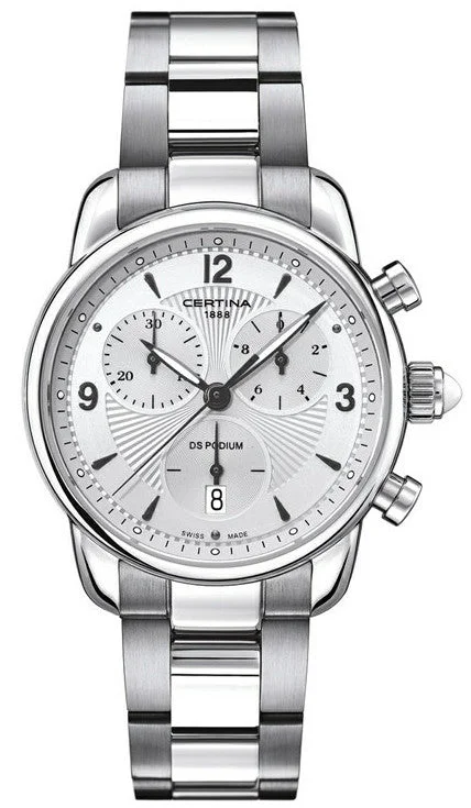 women's Certina day-night design watches -Certina Watch DS Podium Lady Chrono Quartz
