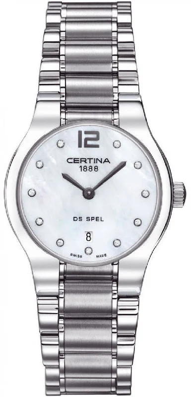 women's Certina with altimeter function -Certina Watch DS Spel Lady Round Quartz