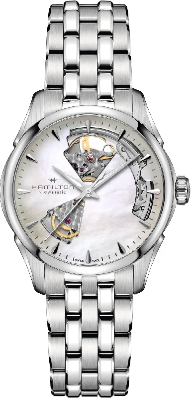 women's Hamilton classic watches -Hamilton Jazzmaster Open Heart Lady