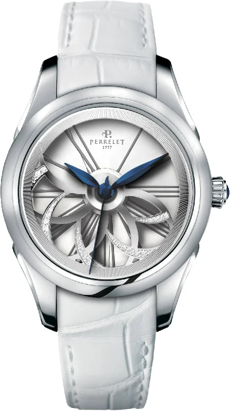 women's mechanical watches with logo engraving design -Perrelet Diamond Flower Amytis women's mechanical watches with logo engraving design -Perrelet Diamond Flower Amytis