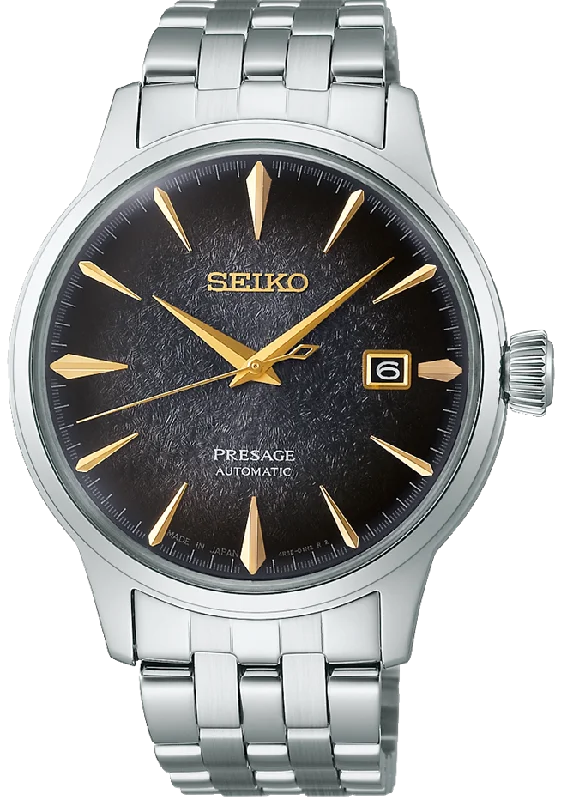 men's Seiko with moon phase display function -Seiko Presage Cocktail Time Star Bar Collaboration Limited Edition