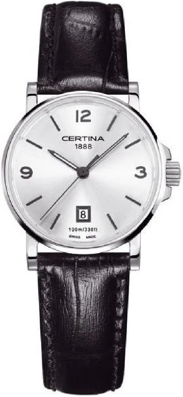 women's Certina luminescent design watches -Certina Watch DS Caimano Lady Quartz