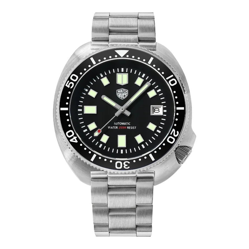 men's dive watches with world time style -Watchdives WD6105 Captain Willard 6105 Dive Watch