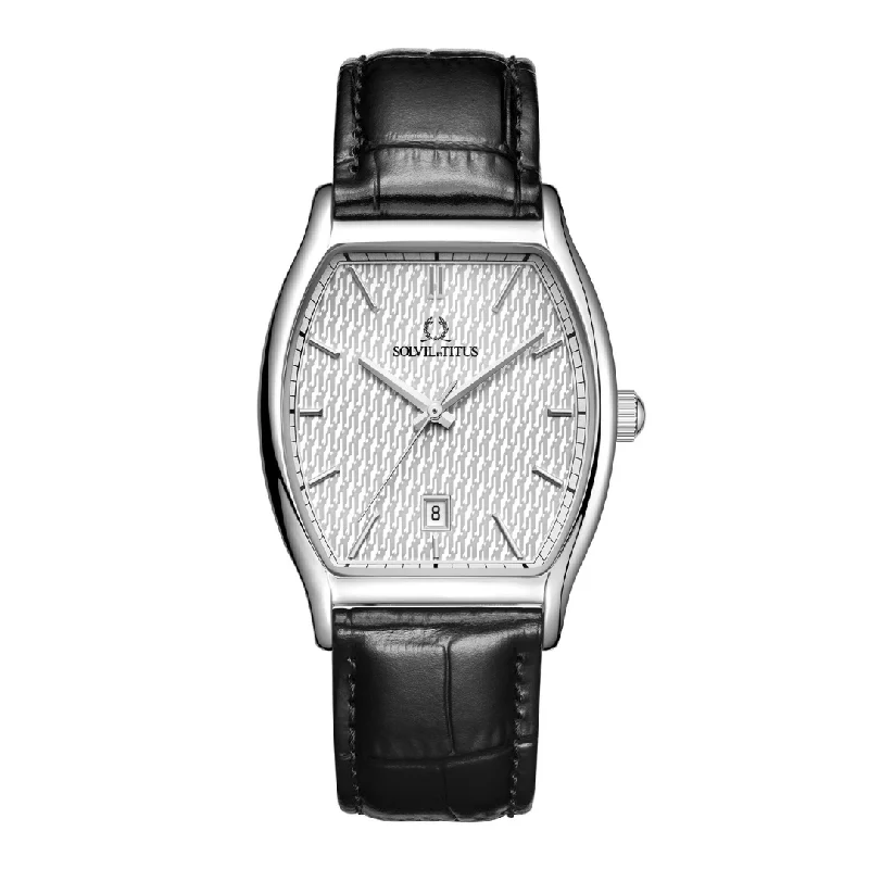 men's digital watches with domed style design -SOLVIL ET TITUS BARISTA W06-03325-001 3 HANDS DATE QUARTZ MEN WATCH men's digital watches with domed style design -SOLVIL ET TITUS BARISTA W06-03325-001 3 HANDS DATE QUARTZ MEN WATCH