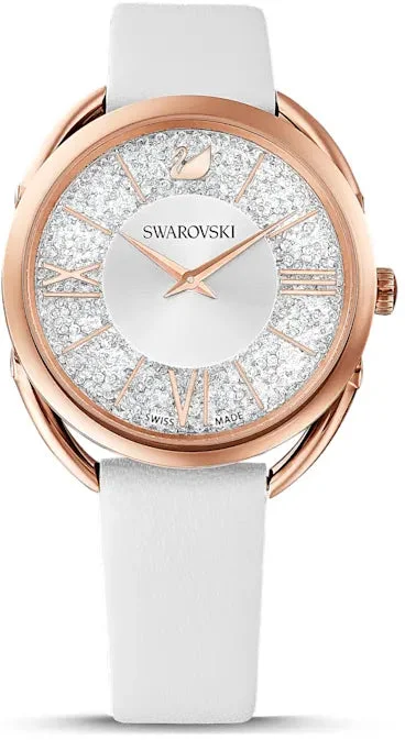women's mechanical watches with alarm display -Swarovski Watch Crystalline Glam