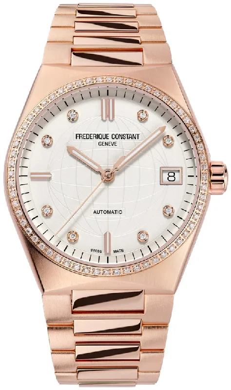women's mechanical watches with manual display function -Frederique Constant Watch Highlife Ladies