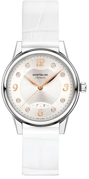 women's mechanical watches with NATO style straps for sports -Montblanc Boheme Automatic Date 30mm