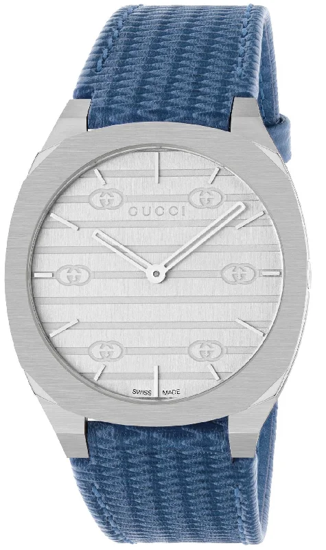 men's mechanical watches with shock-resistant design -GUCCI 25H D