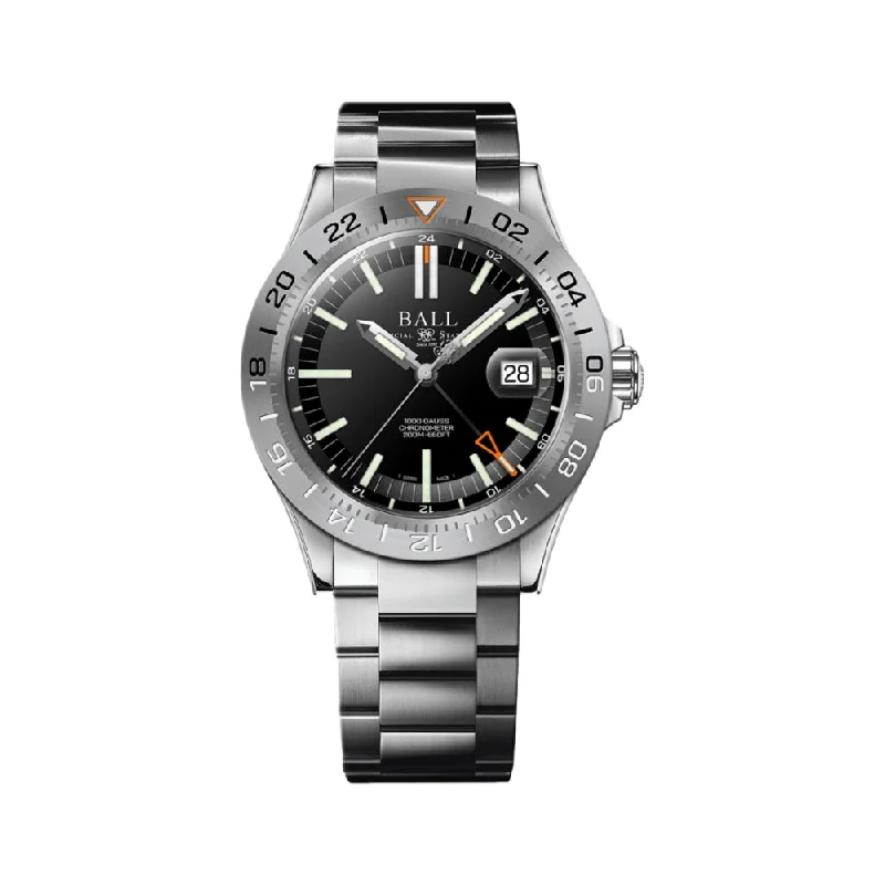 men's GMT watches for surfing -Engineer III Outlier Black Dial, 40 mm