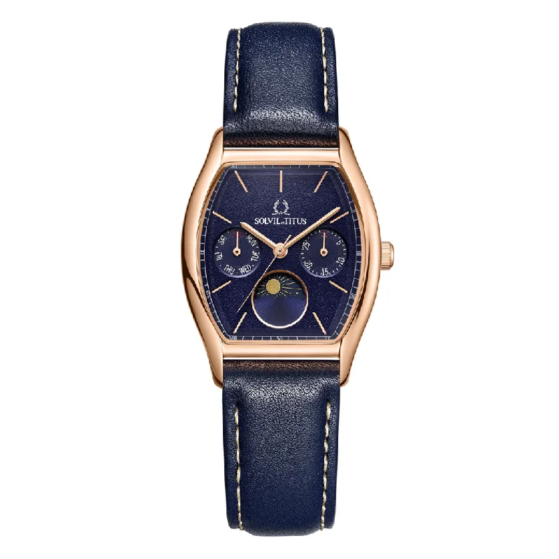 women's mechanical watches with hand-wound design -SOLVIL ET TITUS BARISTA W06-03324-004 MULTI-FUNCTION DAY/NIGHT QUARTZ WOMEN WATCH women's mechanical watches with hand-wound design -SOLVIL ET TITUS BARISTA W06-03324-004 MULTI-FUNCTION DAY/NIGHT QUARTZ WOMEN WATCH