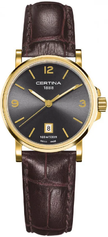 women's Certina vibration alert design watches -Certina Watch DS Caimano Lady Quartz