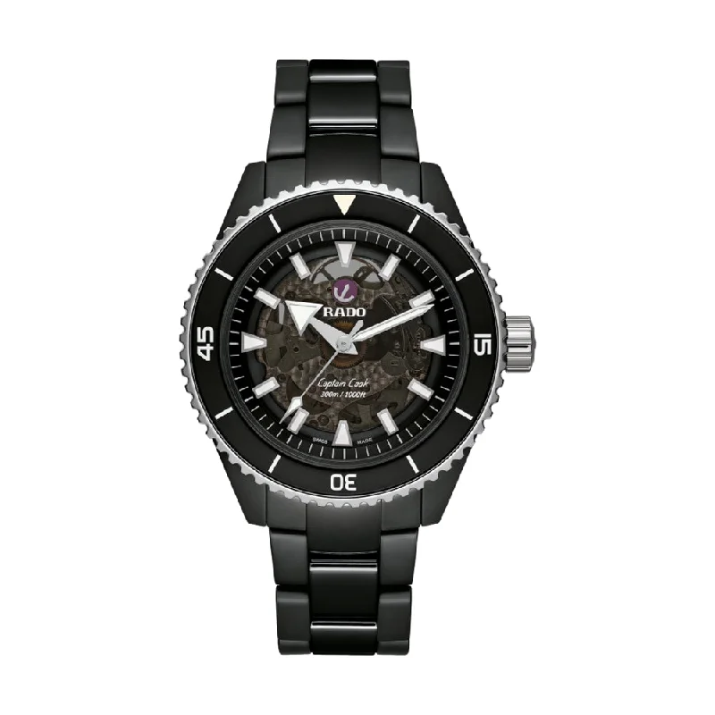 5atm-waterproof dresswatches-Captain Cook High-Tech Ceramic