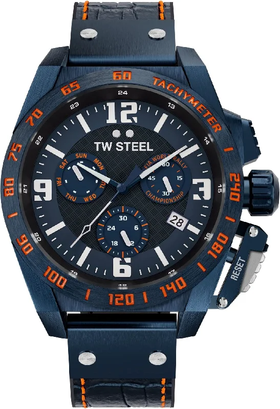 men's mechanical watches with self-winding display function -TW Steel Swiss Canteen World Rally Championship Special Edition