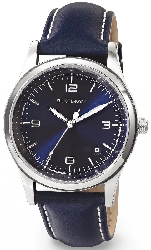 women's mechanical watches with perpetual calendar design -Elliot Brown Kimmeridge Ladies