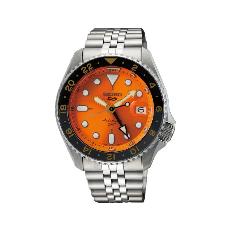 Frederique-Constant slim-5 Sports GMT Orange Dial, 42.5mm SSK005