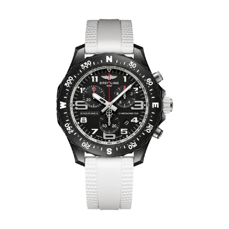 men's digital watches with sporty style design -Endurance Pro 38mm White on Rubber Strap men's digital watches with sporty style design -Endurance Pro 38mm White on Rubber Strap
