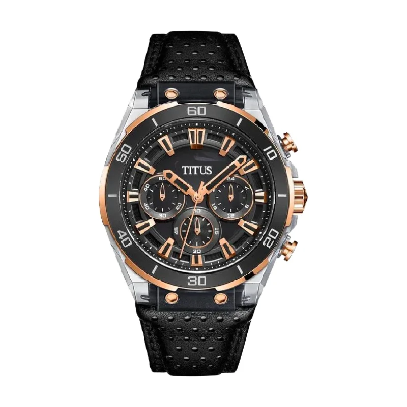 men's digital watches with compass function -SOLVIL ET TITUS MODERNIST W06-03285-003 CHRONOGRAPH QUARTZ MEN WATCH