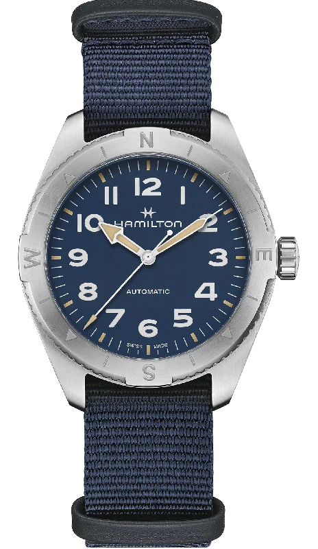men's mechanical watches with SuperLuminova display -Hamilton Khaki Field Expedition Auto men's mechanical watches with SuperLuminova display -Hamilton Khaki Field Expedition Auto