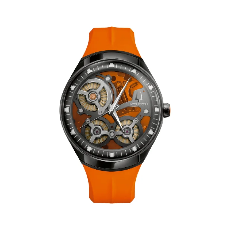 breguet-style numerals-DNA Casino Orange Dial