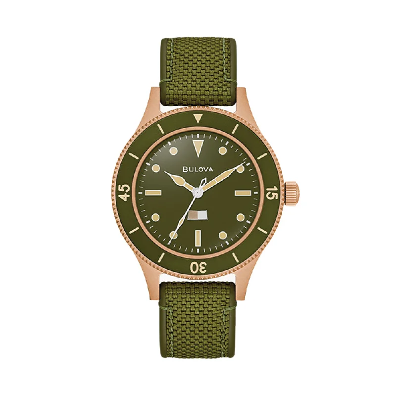 men's dive watches with timer -MIL-SHIPS Bronze Special Edition 41mm - Green on Strap men's dive watches with timer -MIL-SHIPS Bronze Special Edition 41mm - Green on Strap