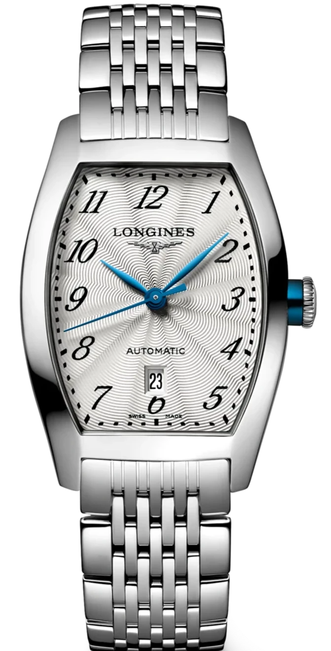 women's Longines with silicone straps -Longines Evidenza Ladies
