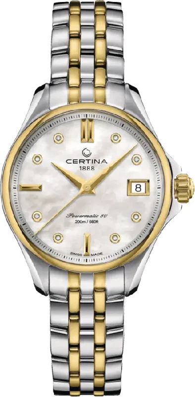 women's Certina with glow-in-the-dark display function -Certina DS Action Ladies