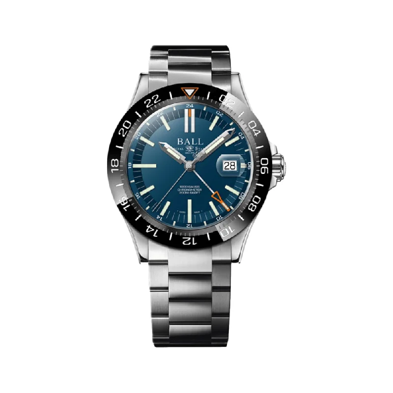 men's GMT watches for kayaking -Engineer III Outlier Blue Dial, 40 mm