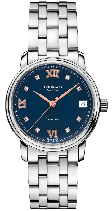 women's mechanical watches with date display function -Montblanc Tradition Automatic Date Ladies women's mechanical watches with date display function -Montblanc Tradition Automatic Date Ladies