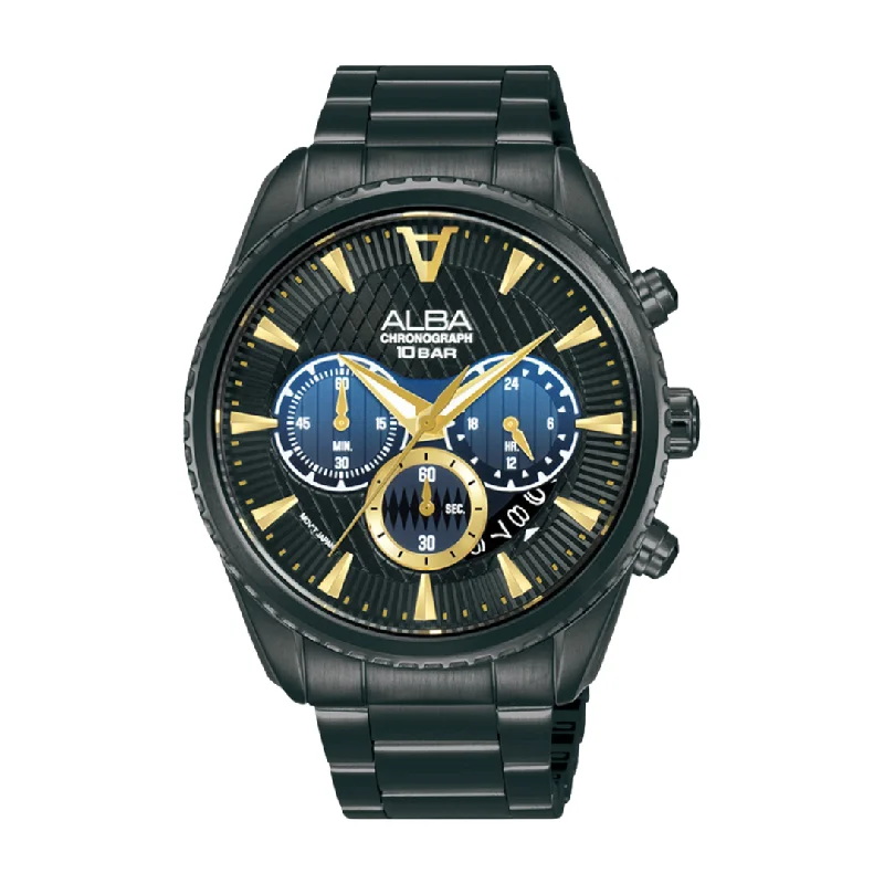 men's digital watches with nylon style straps -ALBA AT3J09X SIGNA CHRONOGRAPH QUARTZ MEN WATCH men's digital watches with nylon style straps -ALBA AT3J09X SIGNA CHRONOGRAPH QUARTZ MEN WATCH