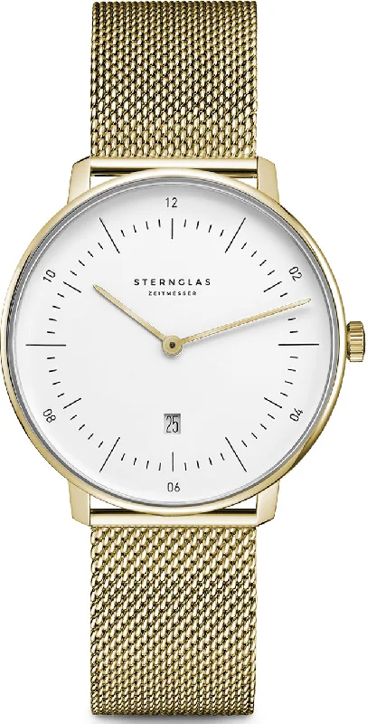 women's mechanical watches for business meetings -Sternglas Watch Naos XS