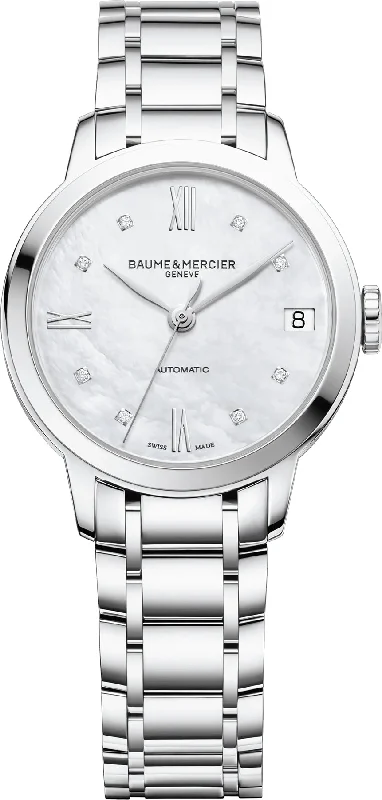 women's mechanical watches with luminescent display function -Baume et Mercier Classima Ladies