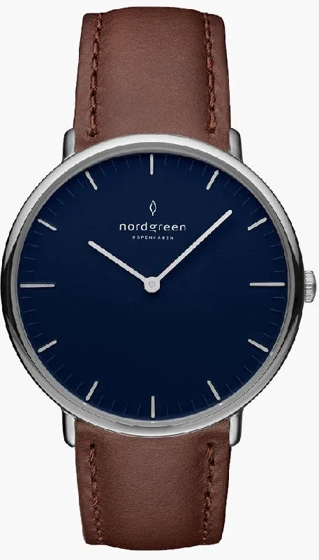 women's mechanical watches with flat design -Nordgreen Native