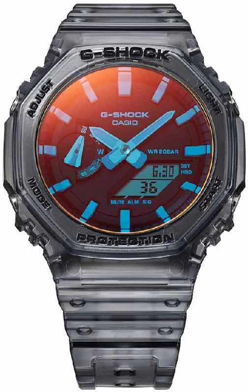 men's mechanical watches with triple time zone design -G-Shock 2100 Beach Time Lapse men's mechanical watches with triple time zone design -G-Shock 2100 Beach Time Lapse