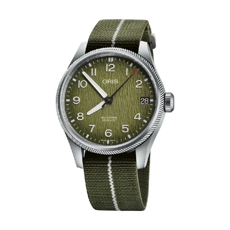 men's pilot watches with luminous hands -Okavango Air Rescue L.E.