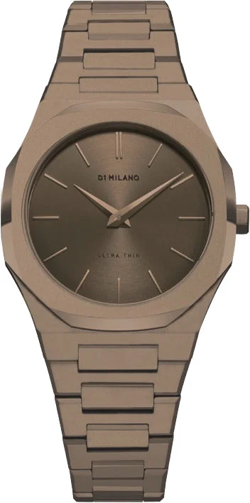 women's mechanical watches with vibration alert design -D1 Milano Ultra Thin Chocolatino women's mechanical watches with vibration alert design -D1 Milano Ultra Thin Chocolatino