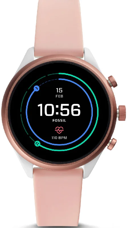 Smart Watches for Mens Earthquake Alerts-Fossil Watch Sport Smartwatch Blush Silicone D Smart Watches for Mens Earthquake Alerts-Fossil Watch Sport Smartwatch Blush Silicone D